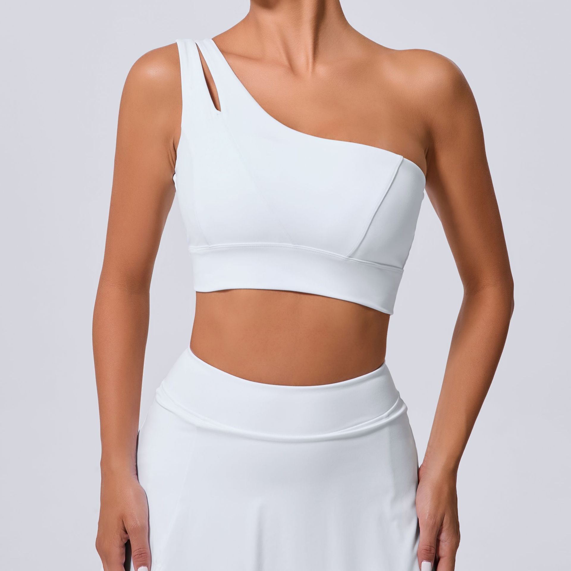 Pilates Yoga Top - Sport-BH Push-Up Sporttop Damen Yoga-Bekleidung 2026