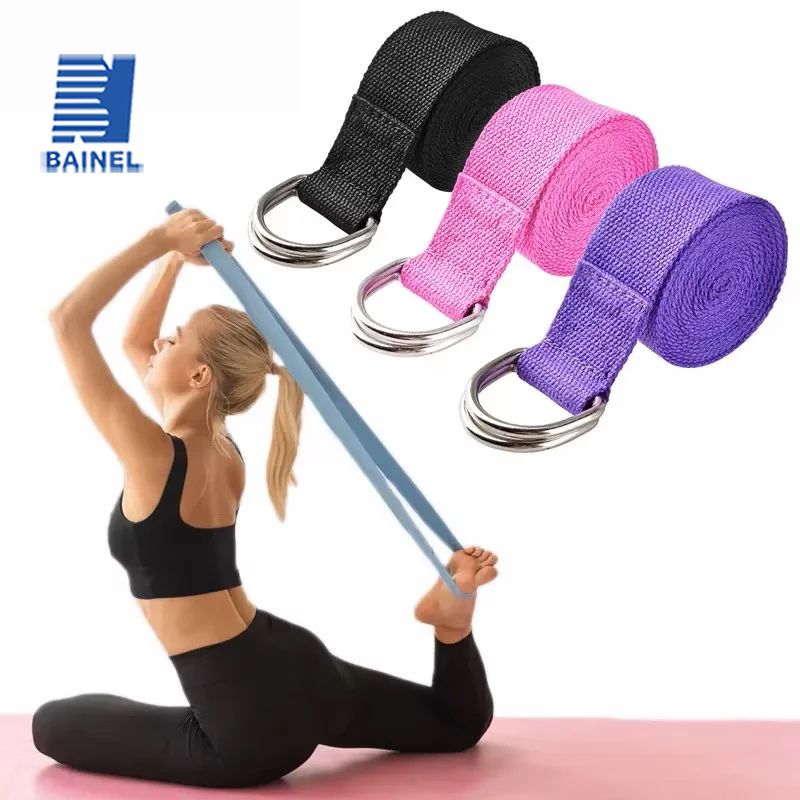 Pilates Yoga Ring Exercises - 183*3,8 cm Yoga Strap Baumwolle Übung