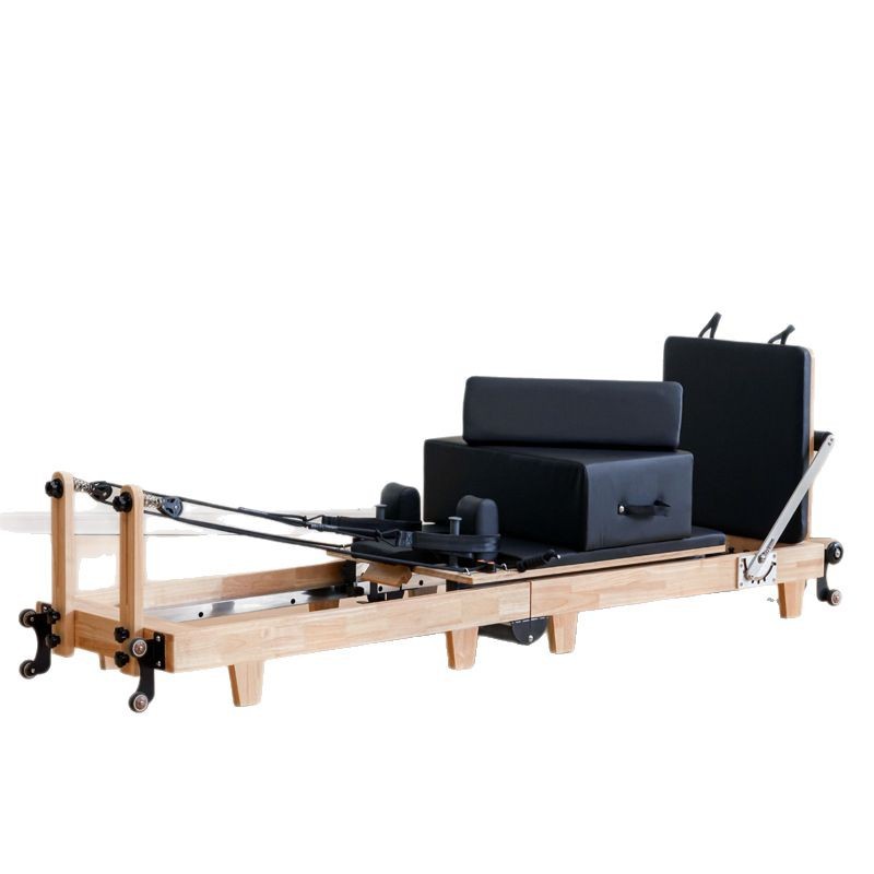 Pilates And Yoga Is Same - Pilates Core Bed Faltbares Eichenholz-Set für