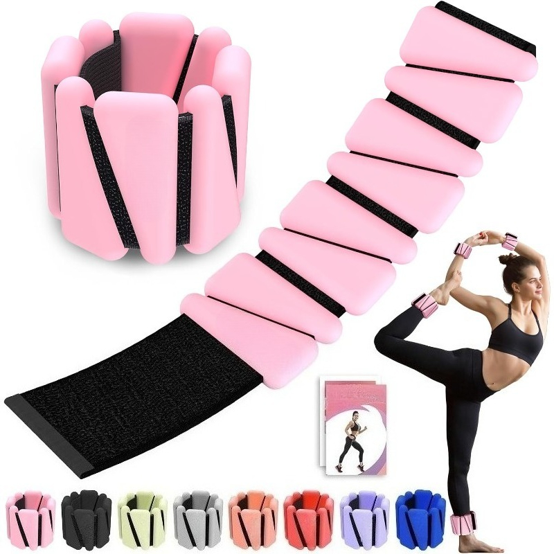 Pilates Yoga Ring Exercises - Handgelenk- und Fußgelenkgewichte für Frauen, Verstellbares