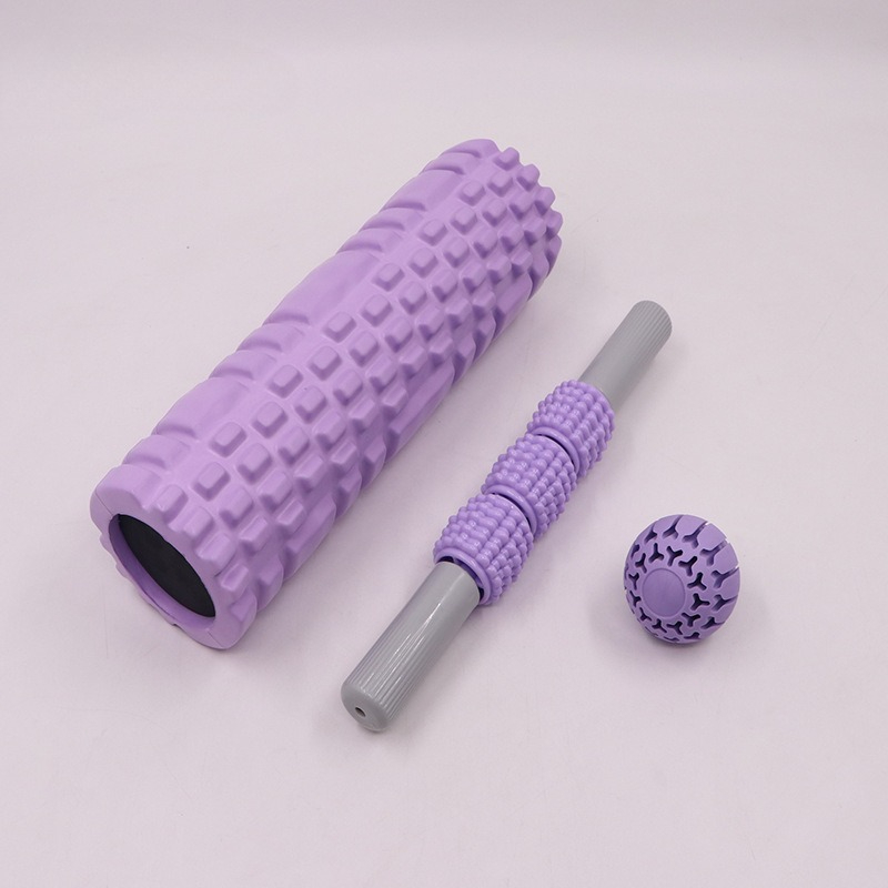Pilates Yoga Ball Exercises - 30cm Yoga-Säule Fitness Pilates Schaumstoffrolle Rückenmassage-Roller