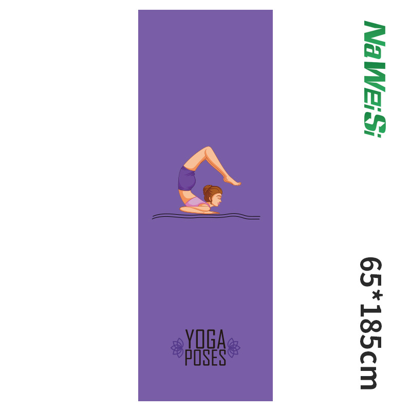 Pilates Yoga Towel - Neues Yoga-Matten-Handtuch, 63 x 185 cm,