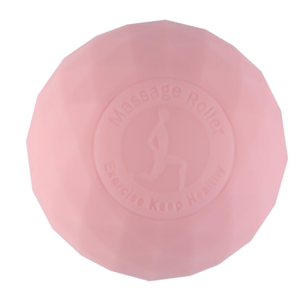 Pilates Yoga Ball Exercises - 1 Stück elastischer Silikon-Massageball mit dichtem
