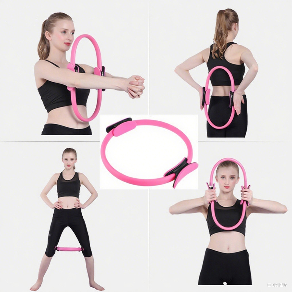 Pilates Yoga Ring Exercises - Pilates-Ring, Fitness-Ring, tragbare Yoga-Ringe, Fitness-Kreis, flexible