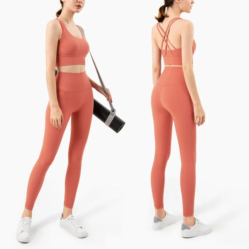 Pilates Yoga Clothes - Sommer Neue 2-teilige Yoga-Kleidung Damen-Trainingsanzug Sportlich