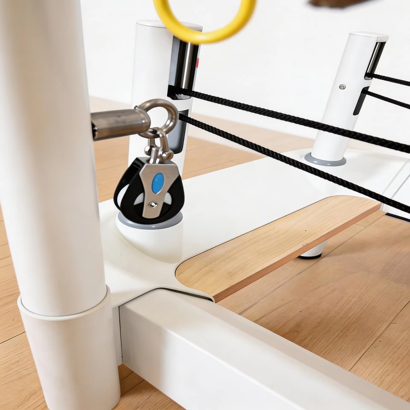 Weißes Pilates Reformer-Bett f – Pilates Yoga Loft Bewertung und Preis