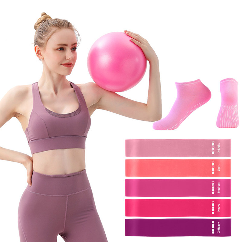 Pilates-Ball-Widerstandsbänder – Pilates Yoga Ball Exercises Bewertung und Preis