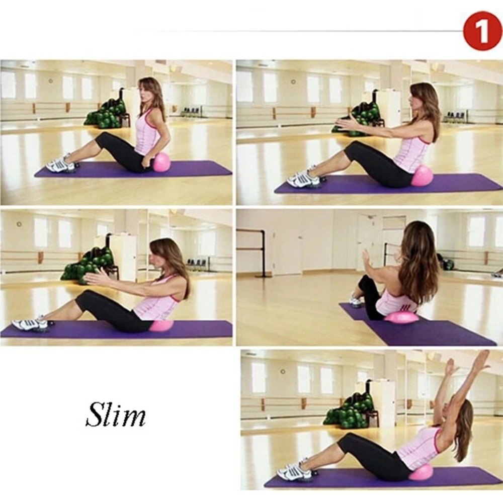 Neuer 25 cm Yoga-Ball, rutschf – Pilates Yoga Ball Exercises Bewertung und Preis