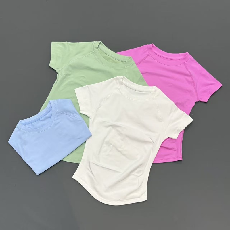 Kurzärmliges, nahtloses Yoga-T – Pilates Yoga Top Bewertung und Preis