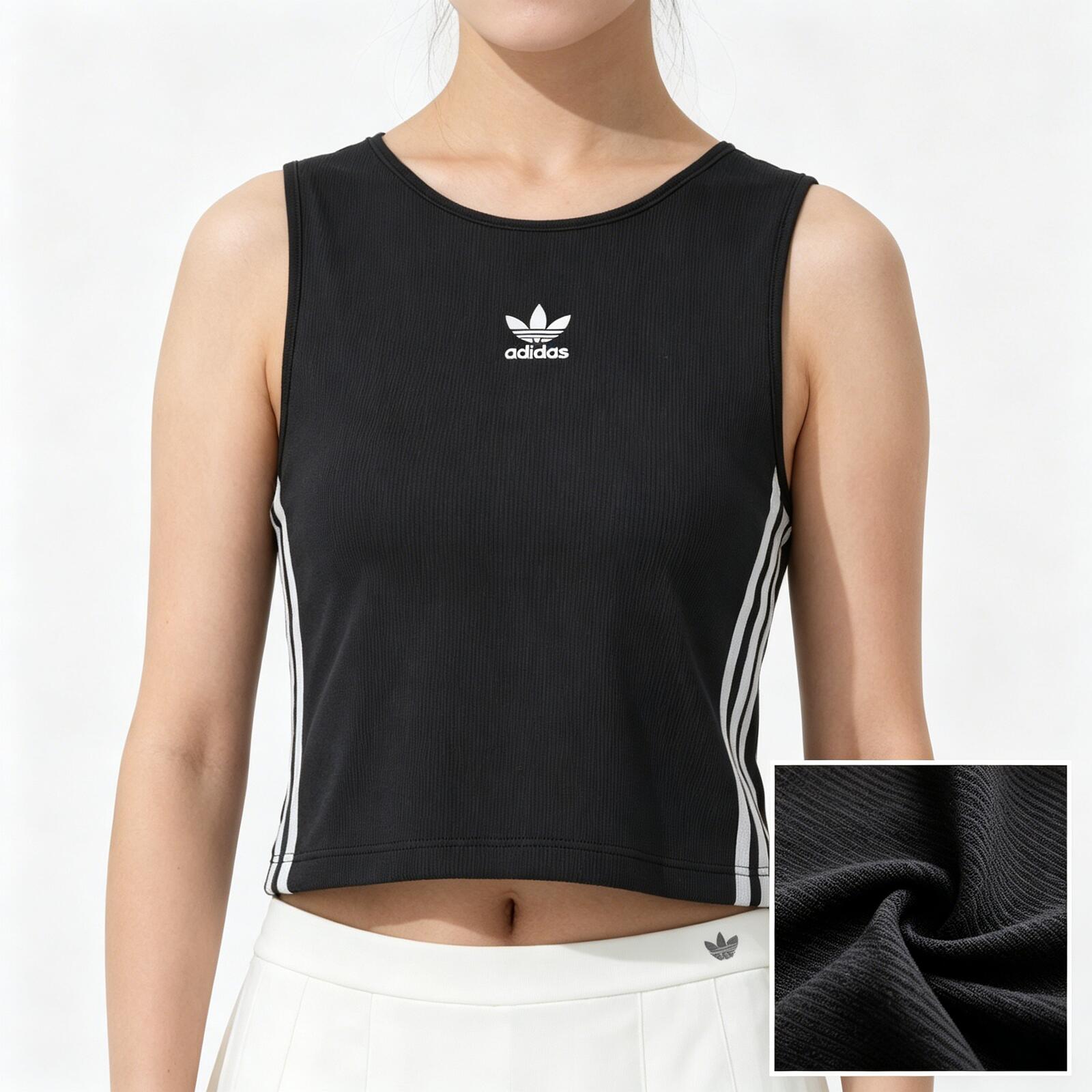 Neue Adidas Trefoil Damen-Spor – Pilates Yoga Top Bewertung und Preis