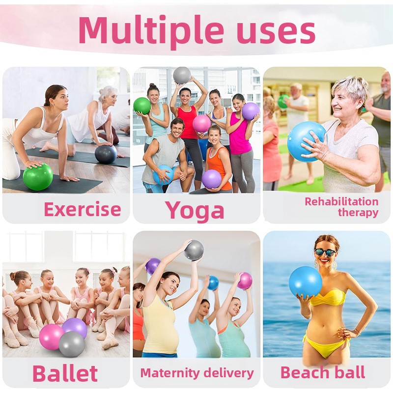 PVC-Mini-Übungsball für Yoga,  – Pilates Yoga Ball Exercises Bewertung und Preis