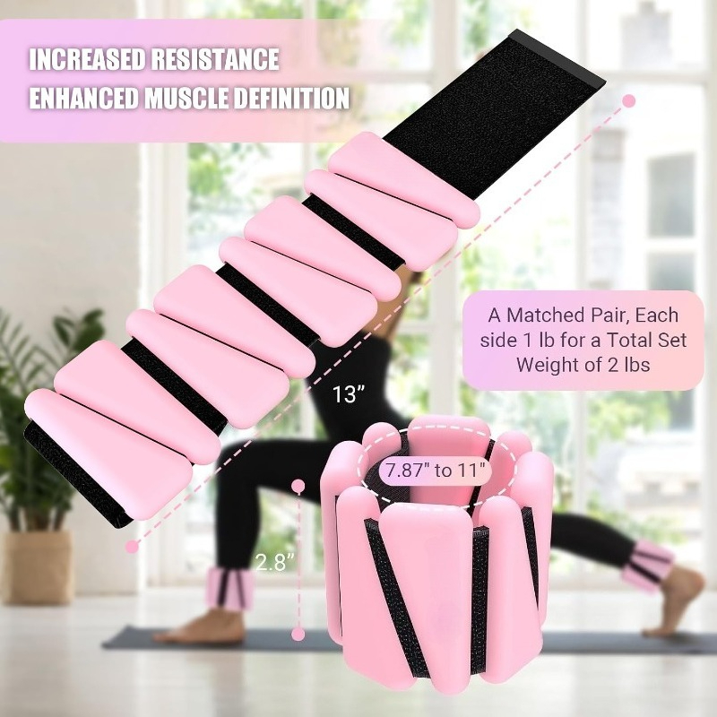 Handgelenk- und Fußgelenkgewic – Pilates Yoga Ring Exercises Bewertung und Preis