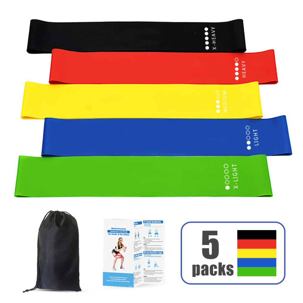 TPE-Workout-Widerstandsbänder  – Pilates Yoga Ring Exercises Bewertung und Preis