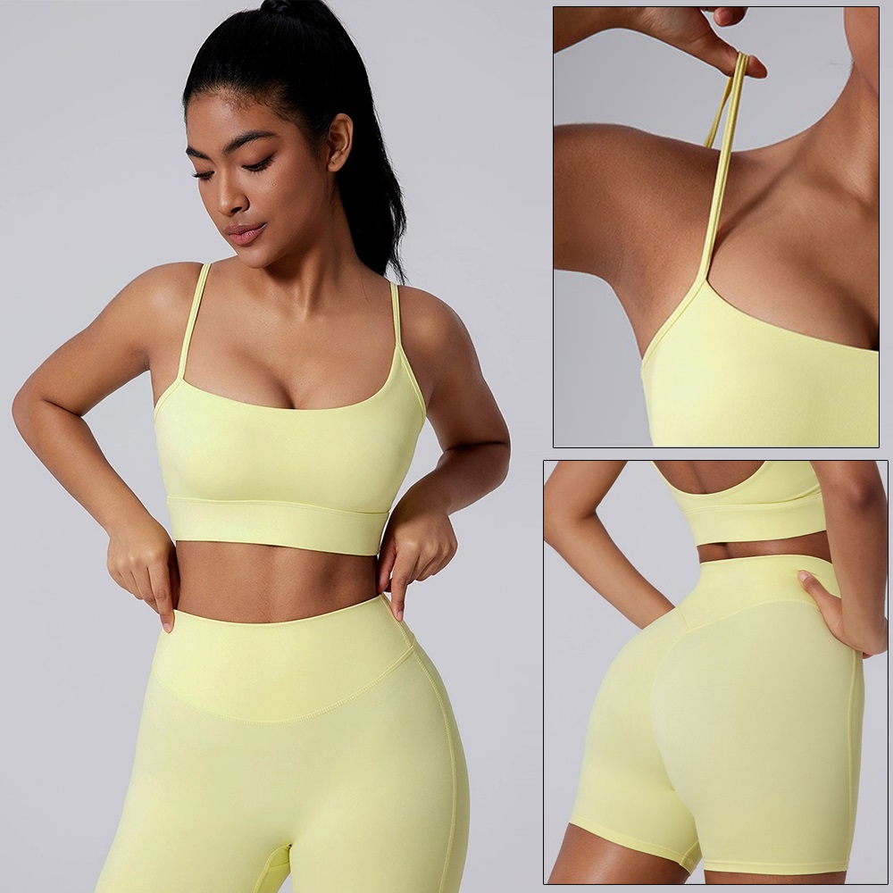 Cloud Hide Gelber Yoga-Anzug F – Pilates Yoga Clothes Bewertung und Preis