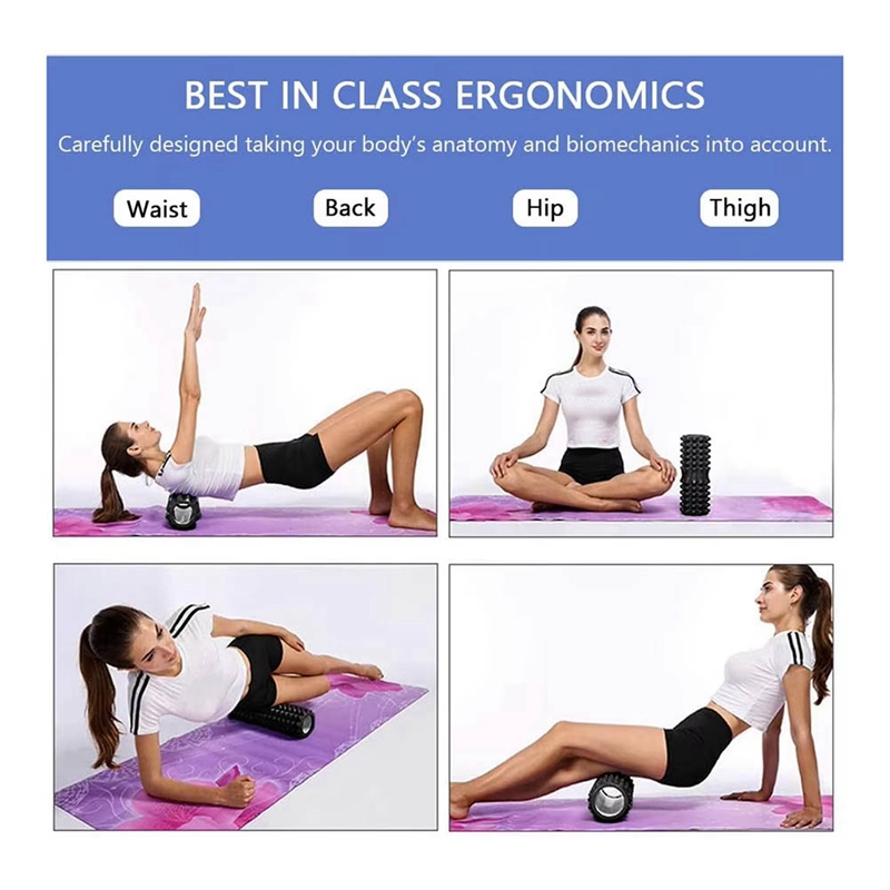 5-in-1 Yoga-Schaumstoffroller- – Pilates Yoga Ball Exercises Bewertung und Preis