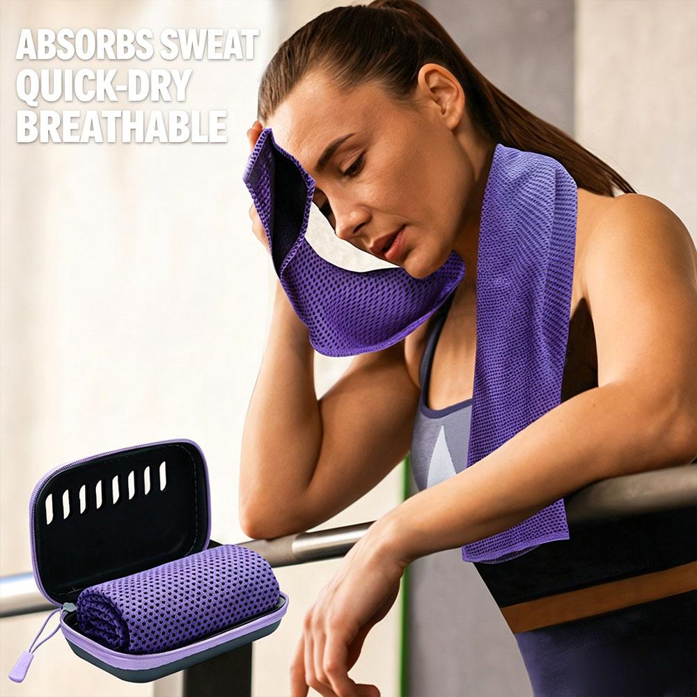 1 Stück Sport-Kühltuch, tragba – Pilates Yoga Towel Bewertung und Preis