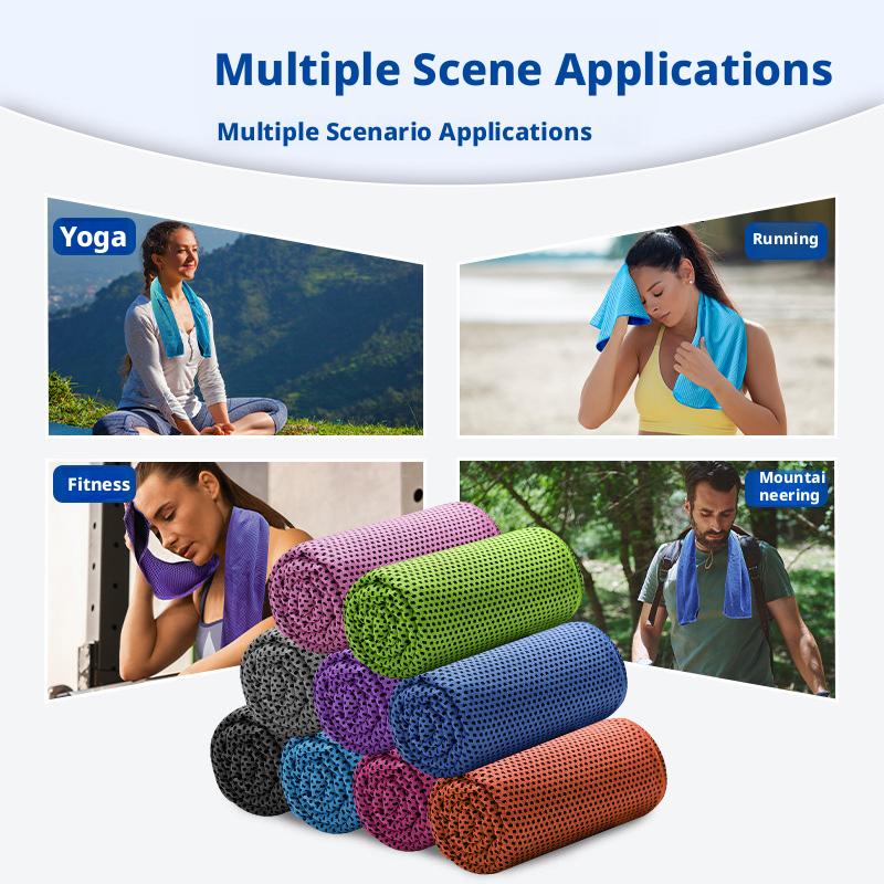 1 Stück Sport-Kühltuch, tragba – Pilates Yoga Towel Bewertung und Preis