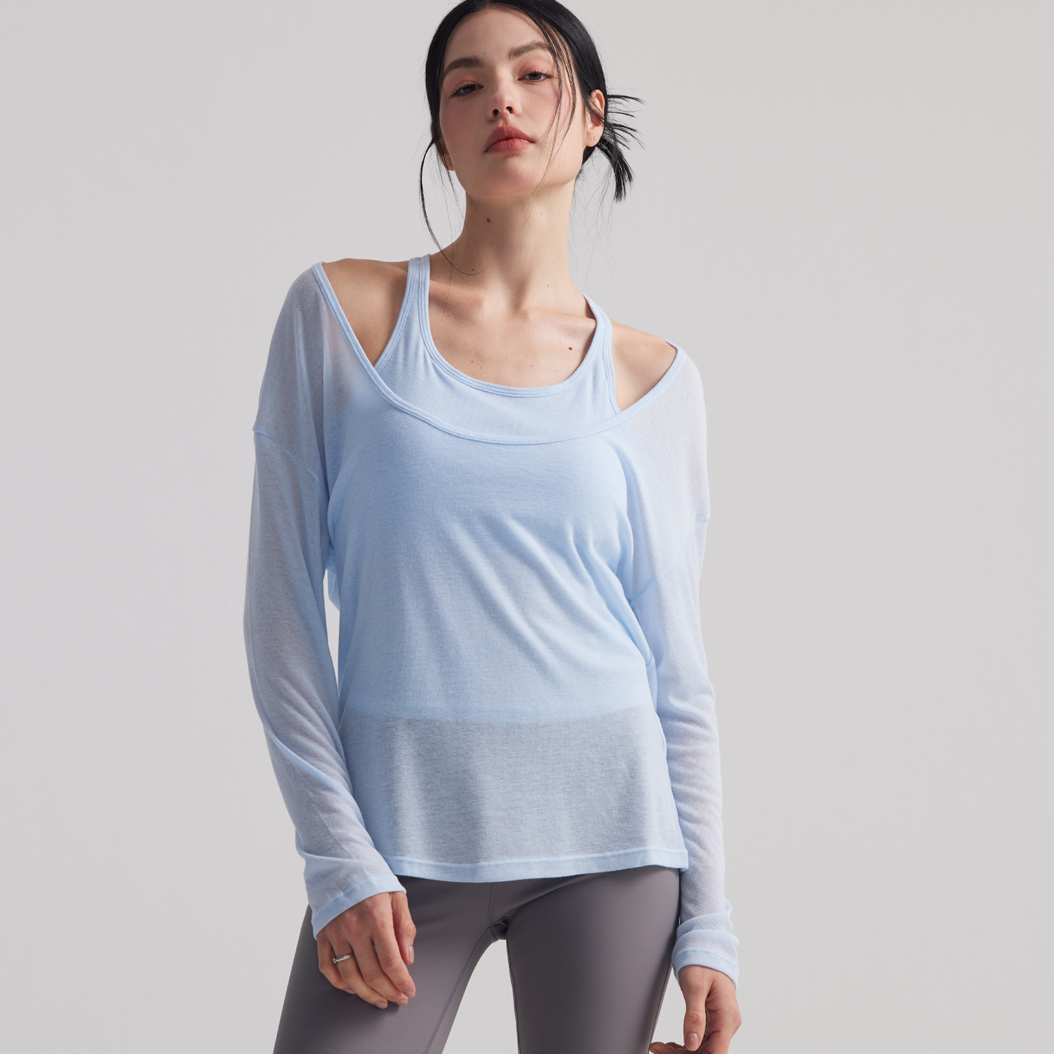 Damen Locker Sitzende Halbtran – Pilates Yoga Top Bewertung und Preis