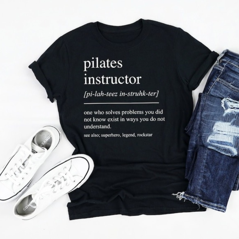 Pilates-Instrukteur-Baumwoll-T – Pilates Yoga Instructor Bewertung und Preis