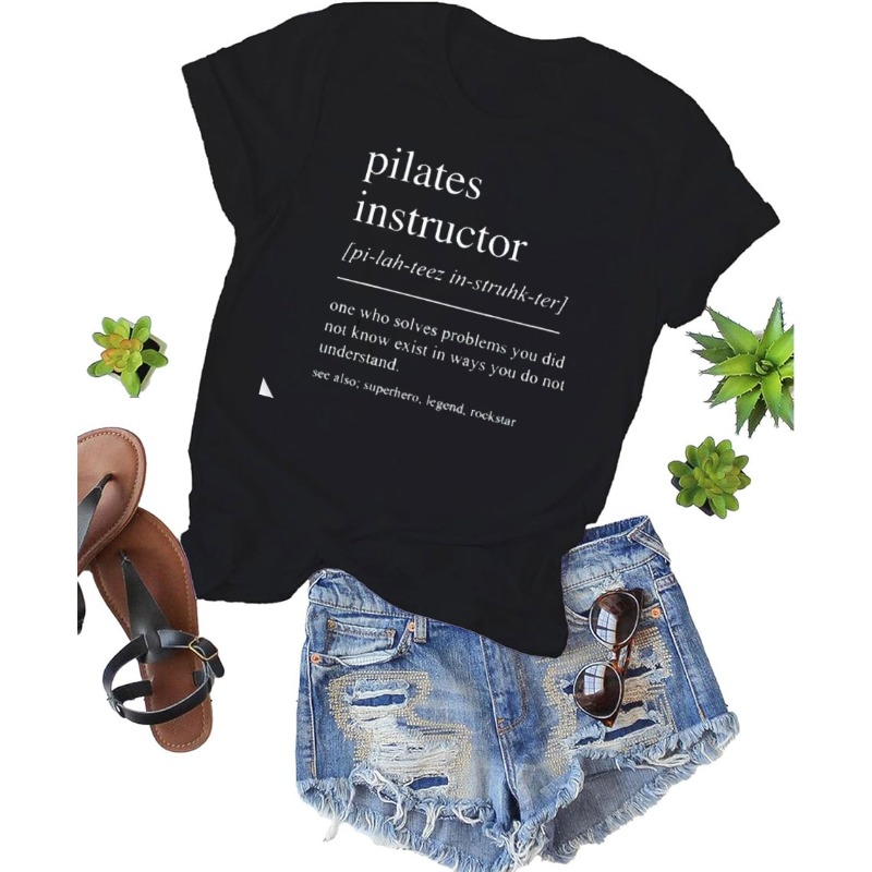 Pilates-Instrukteur-Baumwoll-T – Pilates Yoga Instructor Bewertung und Preis