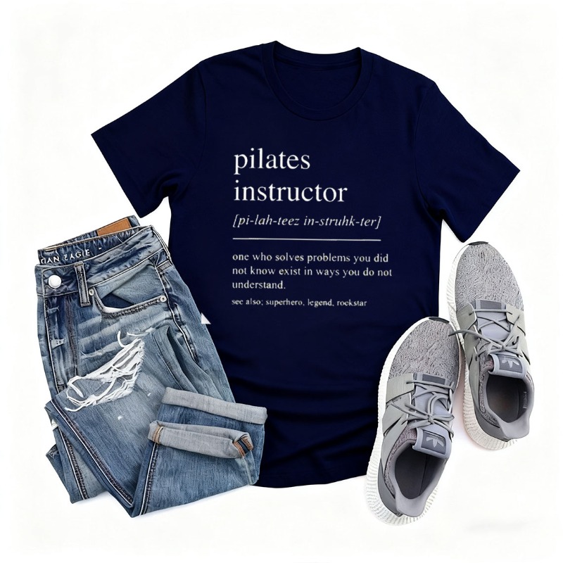 Pilates-Instrukteur-Baumwoll-T – Pilates Yoga Instructor Bewertung und Preis