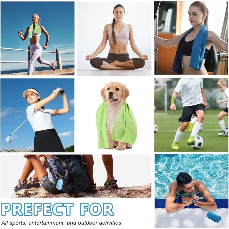 1 Stück Kaltgefühl-Sporttuch,  – Pilates Yoga Towel Bewertung und Preis